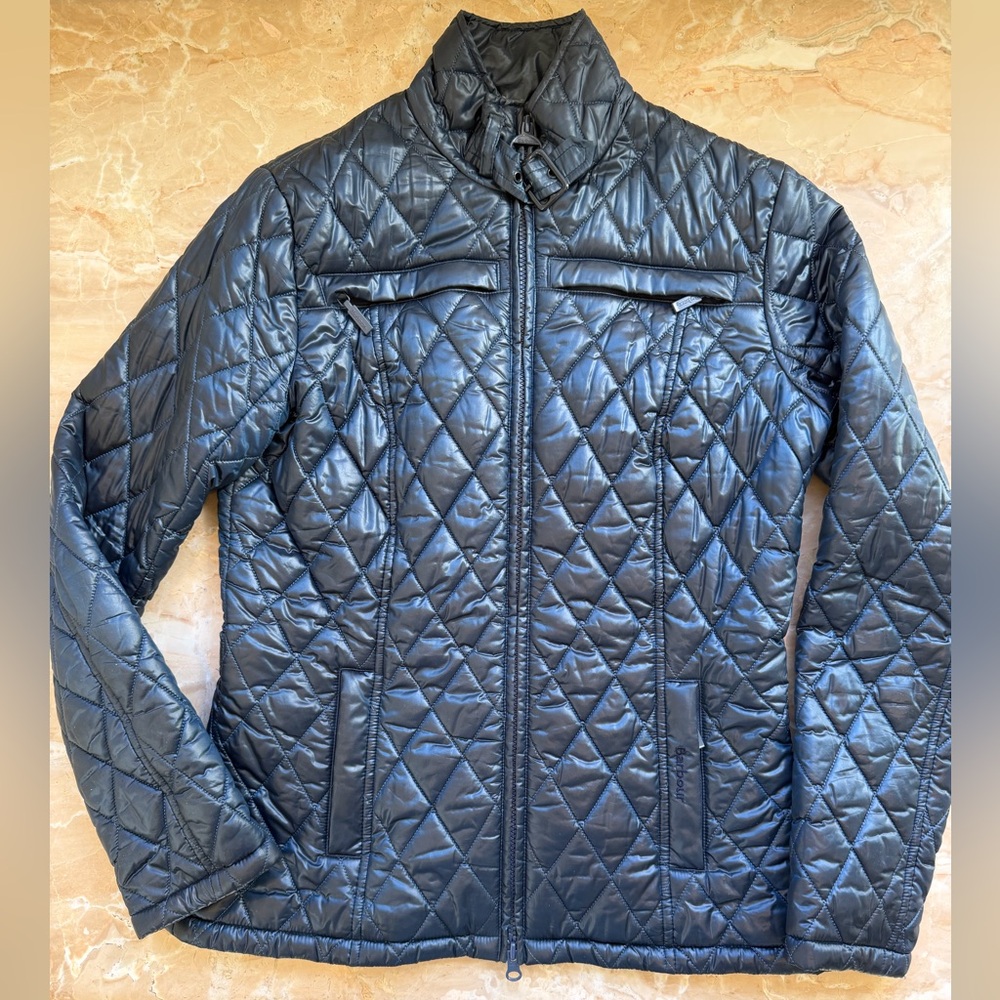Barbour Dark Quilted Jacket
